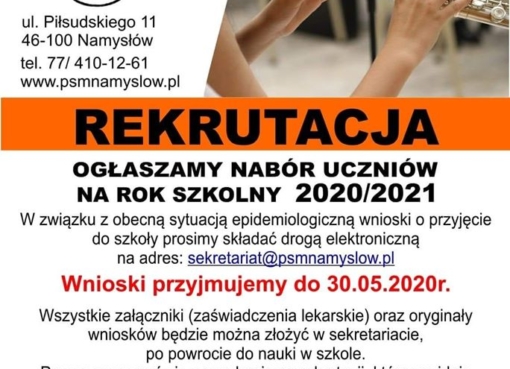 Państwowa Szkoła Muzyczna I st. im. Andrzeja Kurylewicza w Namysłowie